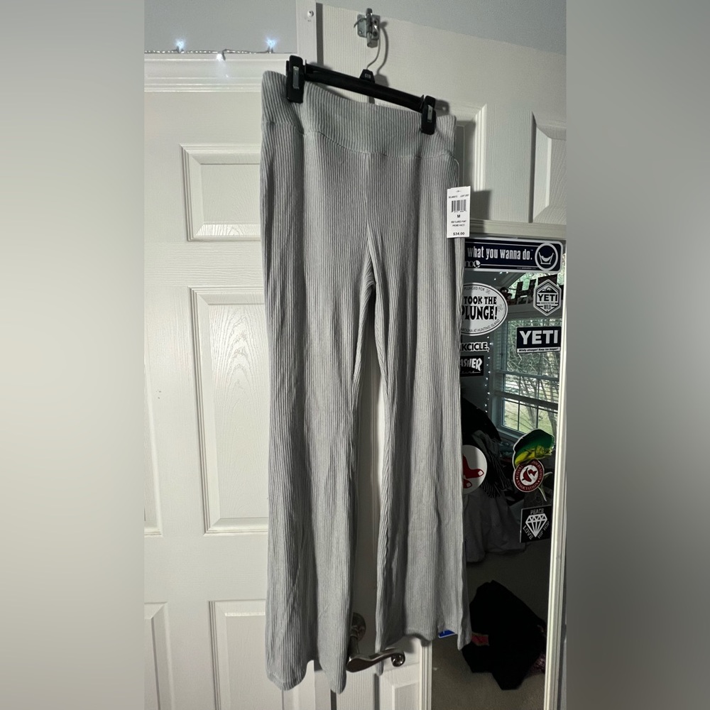 Rib Flared Pant